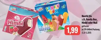 Feneberg Nestlé Eis z.B. Family Box, Himbi oder Nuii 270-840 ml Packung Angebot