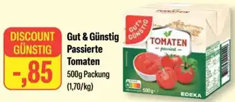 Feneberg Gut & Günstig Passierte Tomaten 500g Packung Angebot