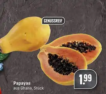 Scheck-in-Center Papayas Angebot