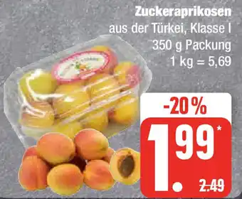 Edeka Zuckeraprikosen 350 g Packung Angebot