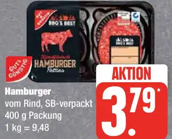 Edeka Gut & Günstig Hamburger 400 g Packung Angebot