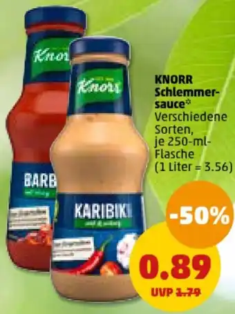 PENNY KNORR Schlemmersauce 250 ml Flasche Angebot