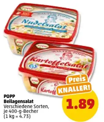 PENNY POPP Beilagensalat 400-g-Becher Angebot