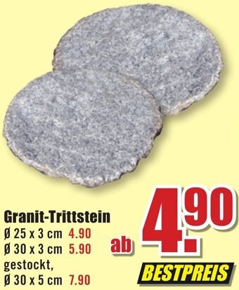 B1 Discount Baumarkt Granit-Trittstein Angebot