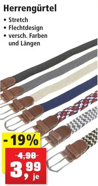 Thomas Philipps Herrengürtel Angebot