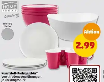 PENNY HOME IDEAS cooking Kunststoff-Partygeschirr Angebot