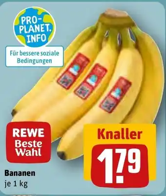 REWE Bananen 1 kg Angebot