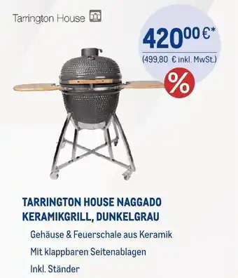 METRO TARRINGTON HOUSE NAGGADO KERAMIKGRILL, DUNKELGRAU Angebot