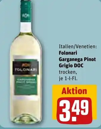 REWE Folonari Garganega Pinot Grigio DOC 1-l-Fl. Angebot