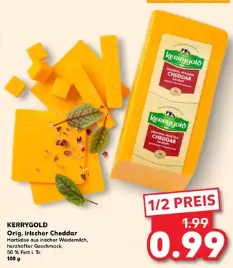 Kaufland KERRYGOLD Orig. irischer Cheddar 100 g Angebot