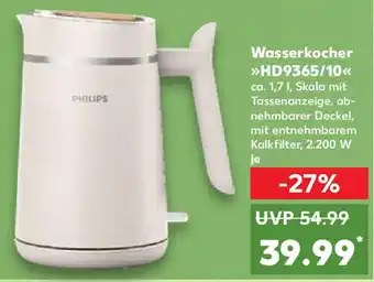 Kaufland Wasserkocher >>HD9365/10<< Angebot