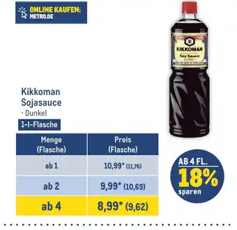 METRO Kikkoman Sojasauce • Dunkel 1L Angebot