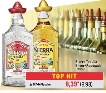 METRO Sierra Tequila Silver/Reposado 700ml Angebot