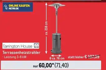 METRO Tarrington House Terrassenheizstrahler • Leistung 3-8 kW Angebot