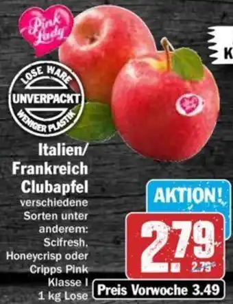 Hit Pink Lady Italien/Frankreich Clubapfel 1 kg Angebot