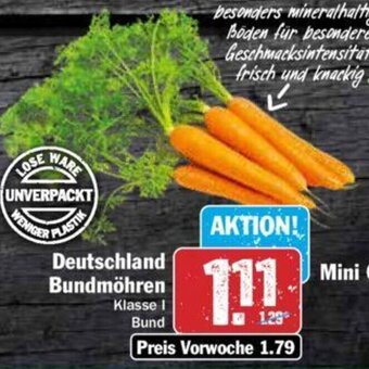 HIT Deutschland Bundmöhren Angebot