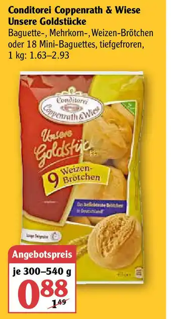 Globus Conditorei Coppenrath & Wiese Unsere Goldstücke 300-540g Angebot