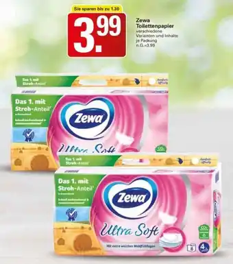 WEZ Zewa Toilettenpapier Angebot