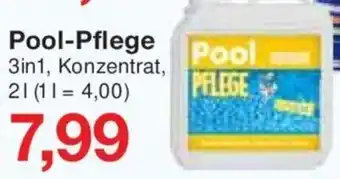 Jawoll Pool-Pflege 3in1, Konzentrat, 2 L Angebot