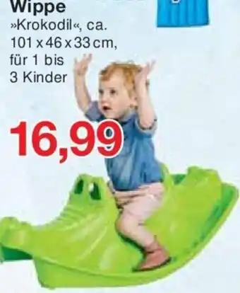 Jawoll Wippe >>Krokodil<< Angebot