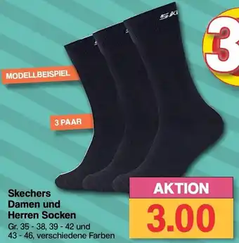 Famila Nord West Skechers Damen und Herren Socken Angebot