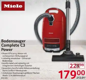 Selgros Miele Bodensauger Complete C3 Power Angebot