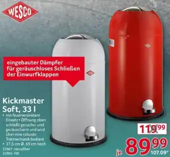 Selgros WESCO Kickmaster Soft, 33 L Angebot