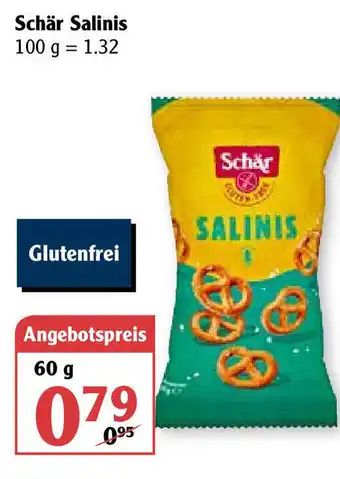 Globus Schär Salinis 60g Angebot