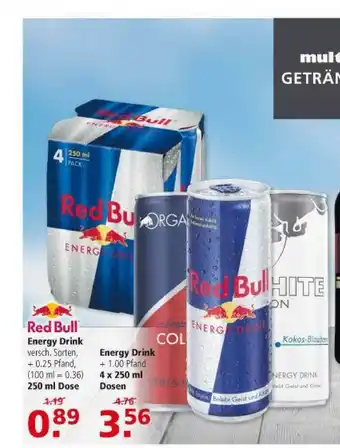 Multi Markt Red Bull Energy Drink Angebot