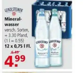 Multi Markt Gerolstein Minerawasser Angebot