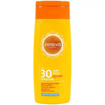 Action Zenova Sonnenmilch  Angebot