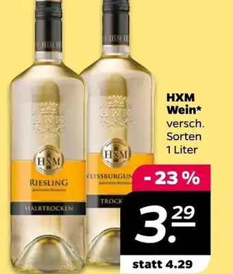 NETTO HXM Wein* versch. Sorten 1 Liter Angebot