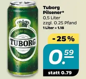 NETTO Tuborg Pilsener* 0,5 Liter Angebot