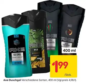 Rusta Axe Duschgel 400 ml Angebot