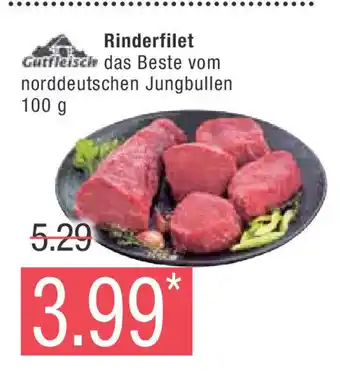 Marktkauf Gutfleisch Rinderfilet 100 g Angebot