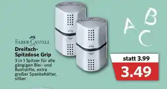 Combi Faber-castell Dreifach-spitzdose Grip Angebot