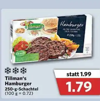 Combi Tillman's Hamburger Angebot