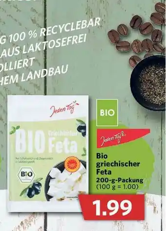 Combi Jeden Tag Bio Griechischer Feta Angebot