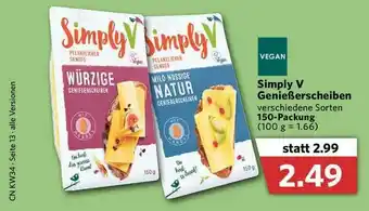 Combi SimplyV Genießerscheiben Angebot