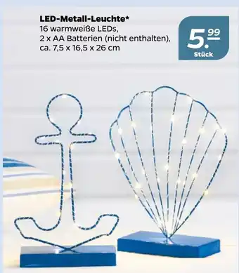 NETTO LED-Metall-Leuchte* Angebot