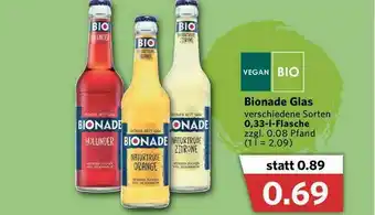 Combi Bionade Glas Angebot