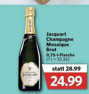 Combi Jacquart Champagne Mosaique Brut Angebot