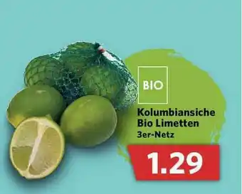 Combi Kolumbiansiche Bio Limetten Angebot