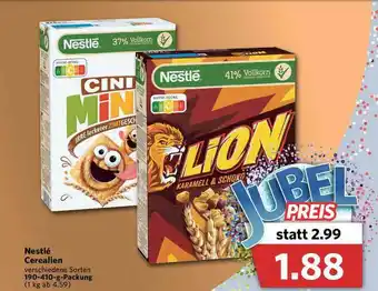 Combi Nestlé Cerealien Angebot