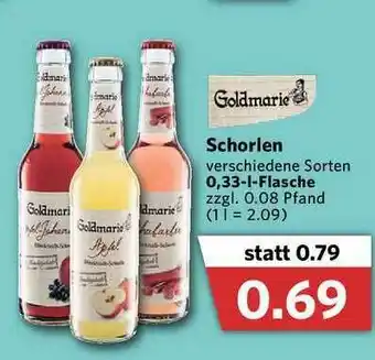 Combi Goldmarie Schorlen Angebot