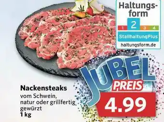 Combi Nackensteaks Angebot