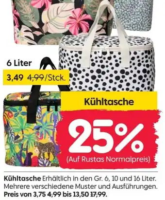 Rusta Kühltasche 6 Liter Angebot