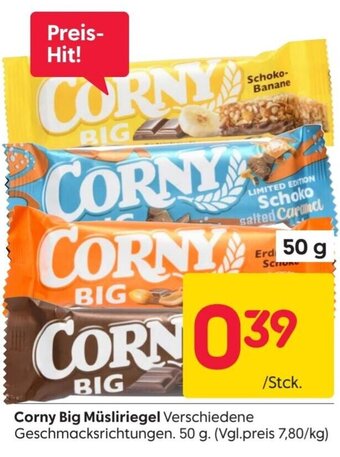 Rusta Corny Big Müsliriegel 50 g Angebot