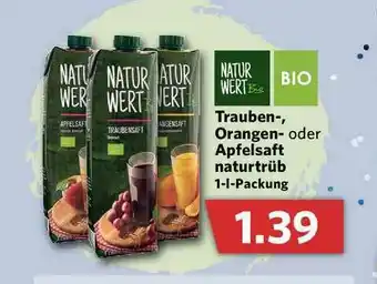 Combi Natur Wert Trauben-, Orangen- Oder Apfelsaft Naturtrüb Angebot