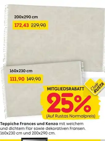 Rusta Teppiche Frances und Kenza 160x230 cm Angebot